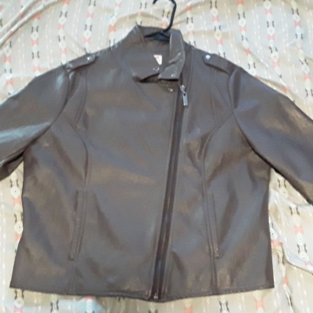 Leather jacket
